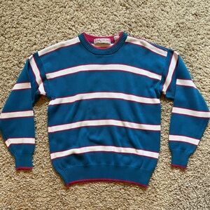 Vintage John Ashford Striped Crewneck Sweater